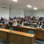 107年 11 月12 日黃卓治於Department of Pharmacology and Therapy大學部進行專題演講