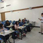107年 9 月 20 日郭嘉信主任與朱永麟老師以及Dr. Chuenjit Chancharoonpong於 IC304 進行跨國團隊討論會議
