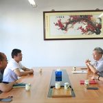 與北京科技大學合作團隊討論